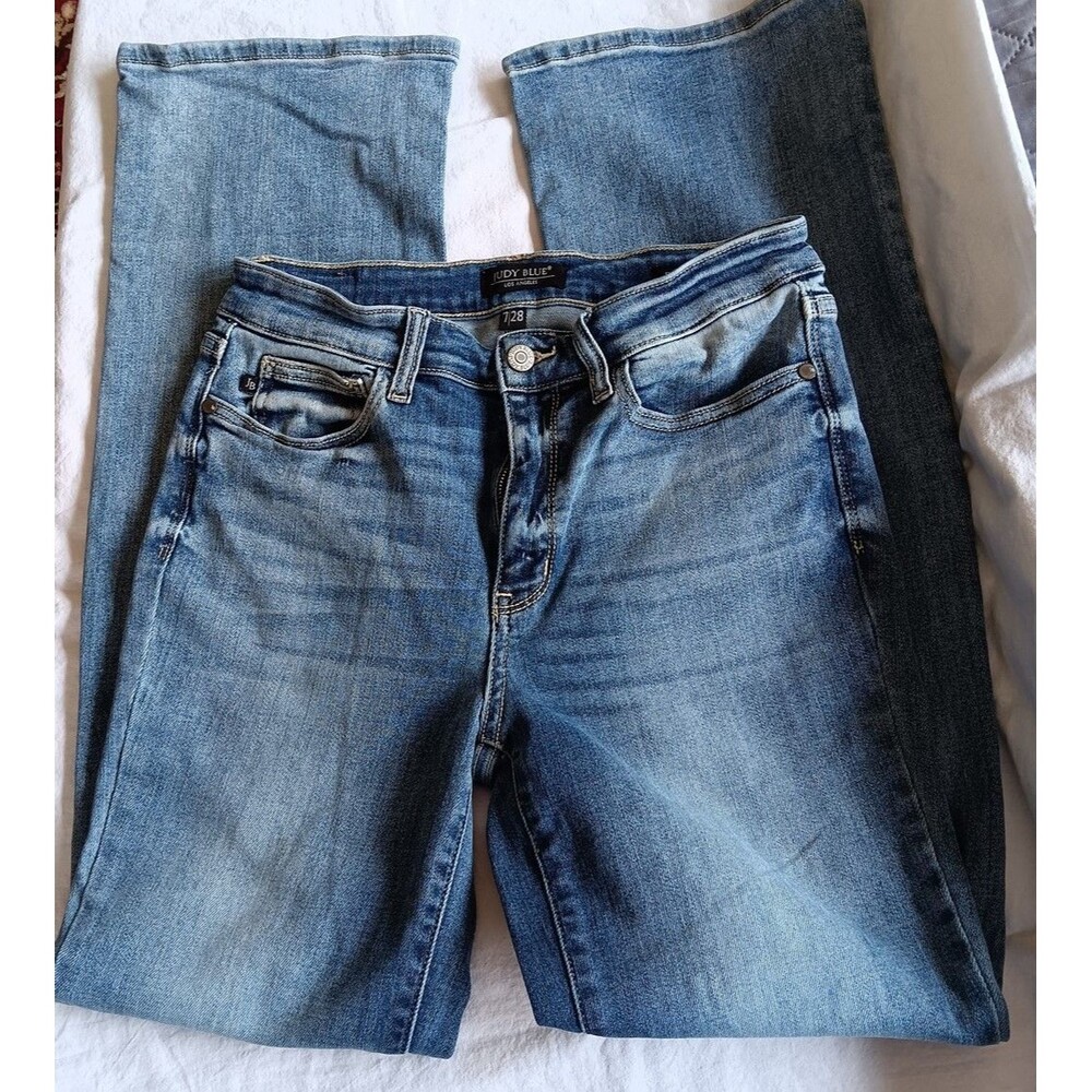 Jeans Judy Blue 7/28 Women's Mid-Rise Bootcut 82337